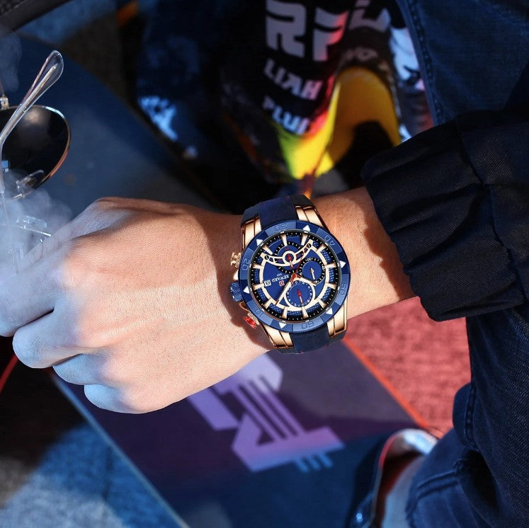 Army Style Trendy Watch with Box | Perfect for Gifts