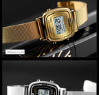 SKMEI Women Sports Watch Top Brands Luxury Waterproof Ladies Watches Small Dial Digital Wristwatch and Bracelet Relogio Feminino