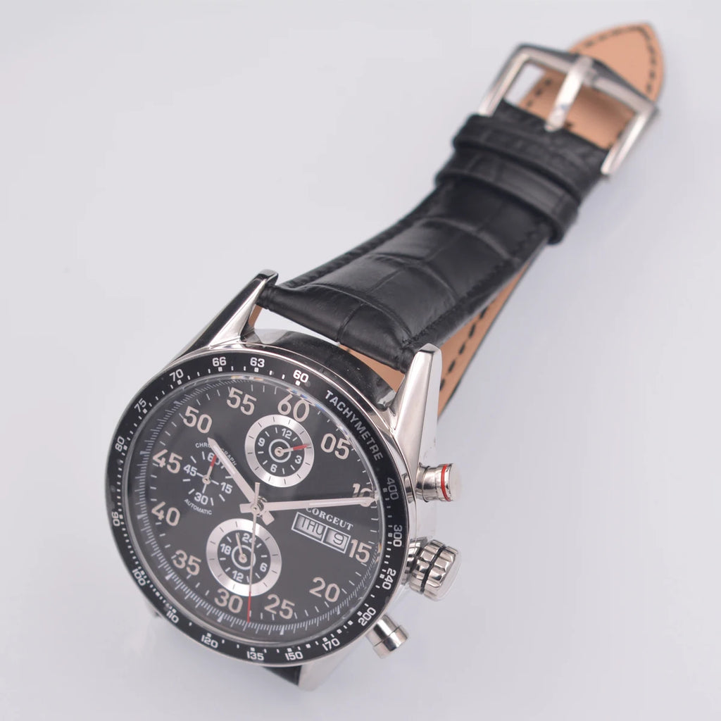 Men Watch Top Brand Luxury Automatic Mechanical Watch  24 hours Leather Military Week&Date Watches Clock Men Relojes Masculino