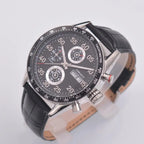 Men Watch Top Brand Luxury Automatic Mechanical Watch  24 hours Leather Military Week&Date Watches Clock Men Relojes Masculino