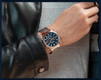 MEGIR Watches for Men 2021 New Chronograph Quartz Watch Luxury Stainless Steel Wristwatch Man Relogios Masculino часы мужские