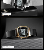 SKMEI Women Sports Watch Top Brands Luxury Waterproof Ladies Watches Small Dial Digital Wristwatch and Bracelet Relogio Feminino