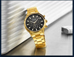 MEGIR Watches for Men 2021 New Chronograph Quartz Watch Luxury Stainless Steel Wristwatch Man Relogios Masculino часы мужские