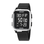 Sports Watches for Men Waterproof Multifunction Electronic Watch Ultra-thin Men's LED Digital Wristwatch for Man Student Gift