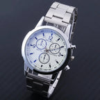 New Men Watches Luxury Band Round Watch Fashion Blu-ray Roman Watch for Man Relojes Para Hombre שעון ספורט Часы Мужские Наручные