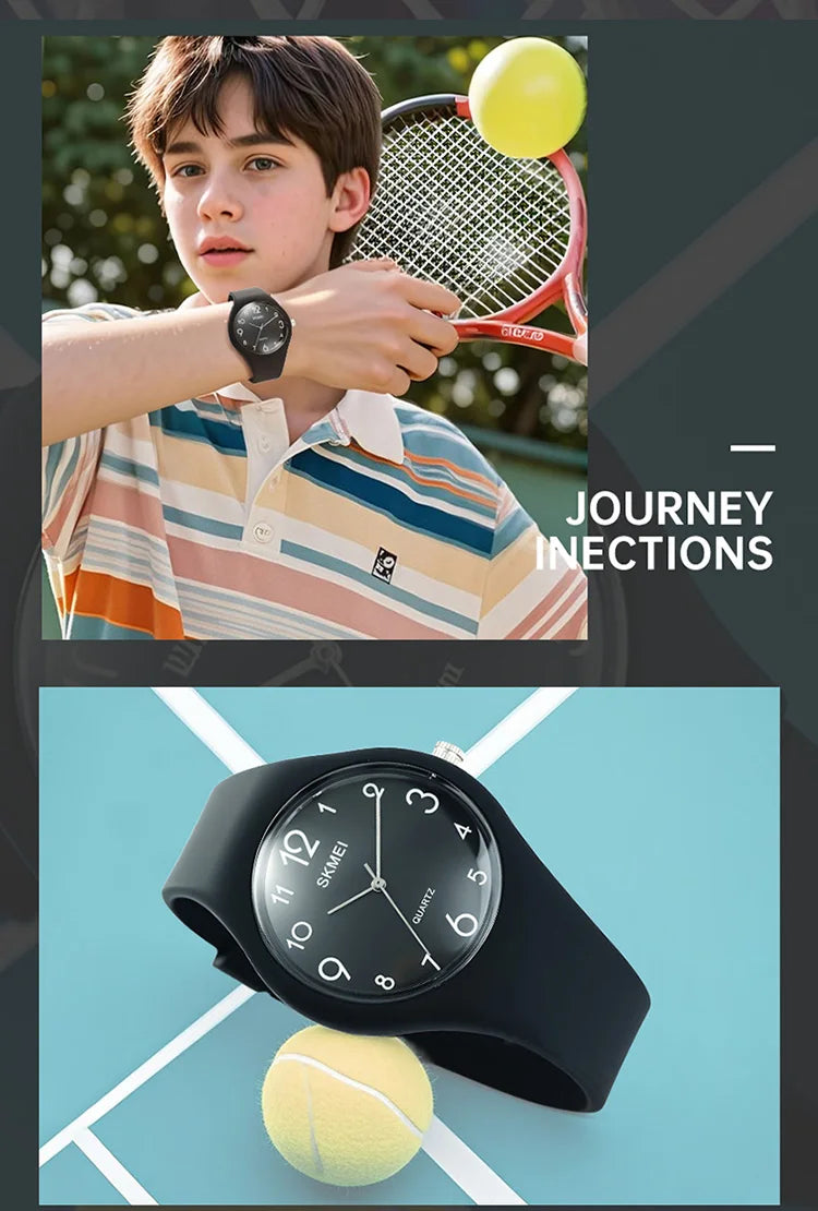SKMEI 7091 Cool Waterproof Kids Quartz Wristwatch For Students Outdoor Casual Creative Sport Children's Wtatch Relogio Infantil