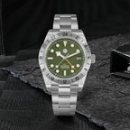 San Martin 39mm Luxury Couple Watches NH34 GMT 316L Stainless Steel Automatic Mechanical Men Watch Gift for boyfriend Sapphire