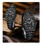 CURREN Couple Watches Waterproof Luminous Wristwatch for Lover Date Men‘s and Women's Wristwatch Simple Fashion