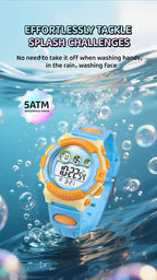 SKMEI Wristwatch For Boys Girl 5Bar Waterproof Kidss Children's Watch Luminous Display Sports Electronics Watch Relogio Infantil