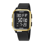 Sports Watches for Men Waterproof Multifunction Electronic Watch Ultra-thin Men's LED Digital Wristwatch for Man Student Gift