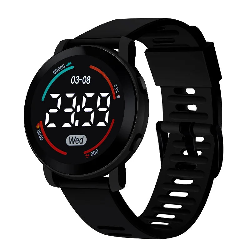 Girls Watch 30m Waterproof Girl Cute Kids Watches Clock Digital LED Children Electronic Watches Kids Wristwatch montre enfant
