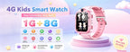 Kids Smart Watch 1.83" HD Screen Built-in 18 Games HD Camera Flashlight Sleep Monitor Alarm Clock Children Gift for Boys & Girls