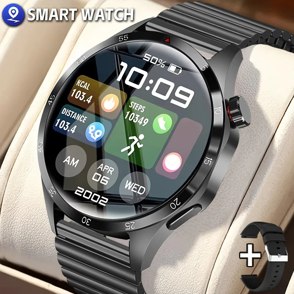 Smart Watch, 1.5-inch Touch Screen, Stylish Elastic Strap, Sports Tracking, with Call Reminder/Message Reminder/Alarm Reminder