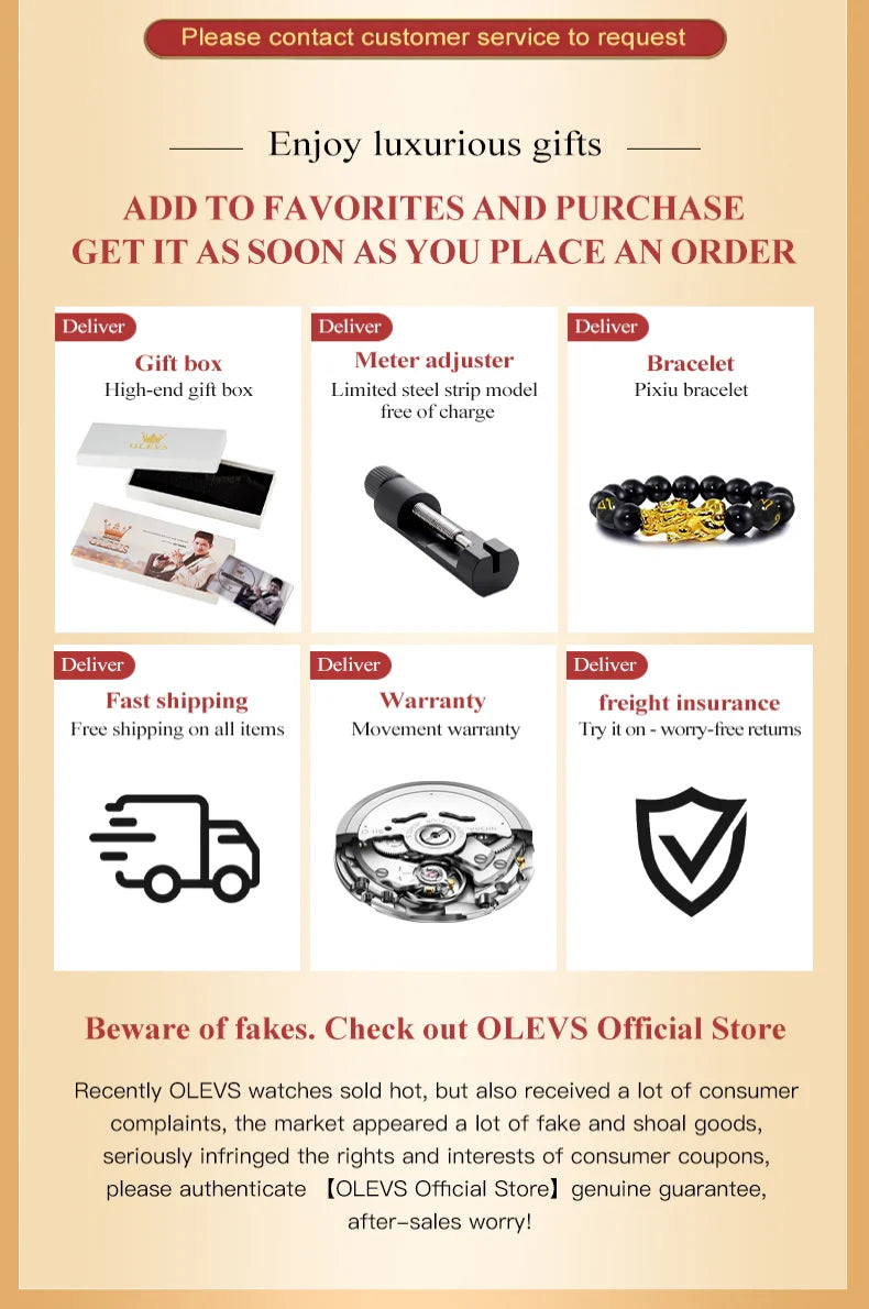 OLEVS 9947 Men's Watches Top Brand Luxury Original Waterproof Quartz Watch for Man Gold Skeleton Style 24 Hour Day Night New