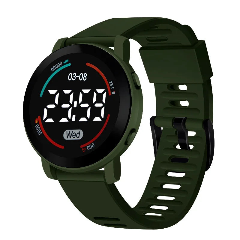 Girls Watch 30m Waterproof Girl Cute Kids Watches Clock Digital LED Children Electronic Watches Kids Wristwatch montre enfant