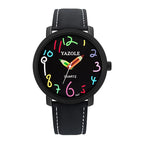 Women Watches Fashion Casual Big Number Analog Watches for Woman Leather Band Ladies Quartz Wristwatches relogio feminino