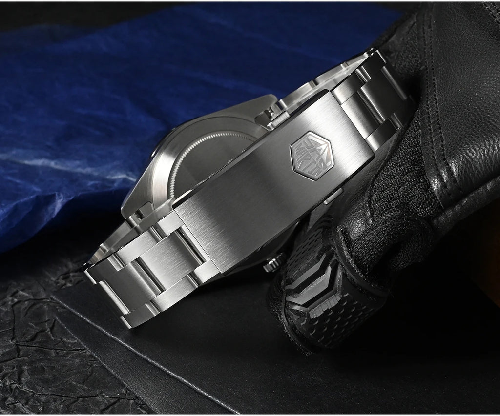 San Martin 39mm Luxury Couple Watches NH34 GMT 316L Stainless Steel Automatic Mechanical Men Watch Gift for boyfriend Sapphire