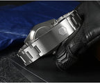 San Martin 39mm Luxury Couple Watches NH34 GMT 316L Stainless Steel Automatic Mechanical Men Watch Gift for boyfriend Sapphire