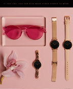 Women Watch Top Brand Dropshipping Japan Quartz Movement 36mm Rose Gold Waterproof Fashionable Nordic Minimalist Ladies Watches