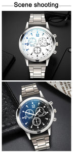 New Men Watches Luxury Band Round Watch Fashion Blu-ray Roman Watch for Man Relojes Para Hombre שעון ספורט Часы Мужские Наручные
