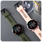 Girls Watch 30m Waterproof Girl Cute Kids Watches Clock Digital LED Children Electronic Watches Kids Wristwatch montre enfant