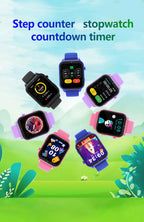 Kids Smart Watch 1.83" HD Screen Built-in 18 Games HD Camera Flashlight Sleep Monitor Alarm Clock Children Gift for Boys & Girls