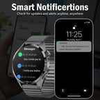 Smart Watch, 1.5-inch Touch Screen, Stylish Elastic Strap, Sports Tracking, with Call Reminder/Message Reminder/Alarm Reminder