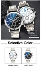 New Men Watches Luxury Band Round Watch Fashion Blu-ray Roman Watch for Man Relojes Para Hombre שעון ספורט Часы Мужские Наручные