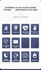 Smart Watch For Women Men Wristwatch Bluetooth Connected Phone Player Music Fitness Sport Bracelet Sleep Monitor Digital Watches