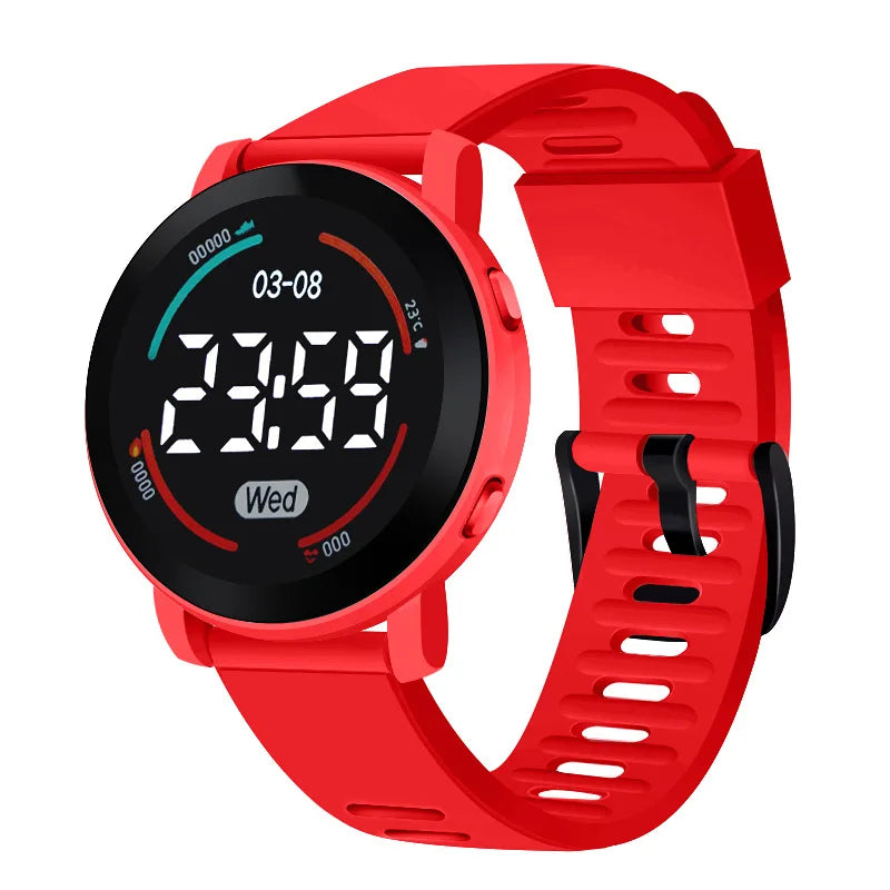 Girls Watch 30m Waterproof Girl Cute Kids Watches Clock Digital LED Children Electronic Watches Kids Wristwatch montre enfant