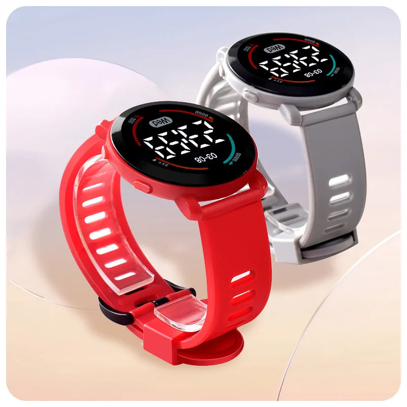 Girls Watch 30m Waterproof Girl Cute Kids Watches Clock Digital LED Children Electronic Watches Kids Wristwatch montre enfant