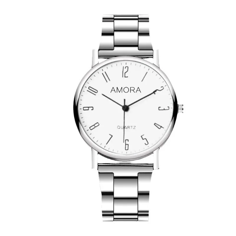Men Watches Business Wrist Watch Luxury Leather Strap Analog Watches Quartz Wristwatches Clock Men Women Casual Simple Watch