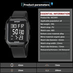 Sports Watches for Men Waterproof Multifunction Electronic Watch Ultra-thin Men's LED Digital Wristwatch for Man Student Gift
