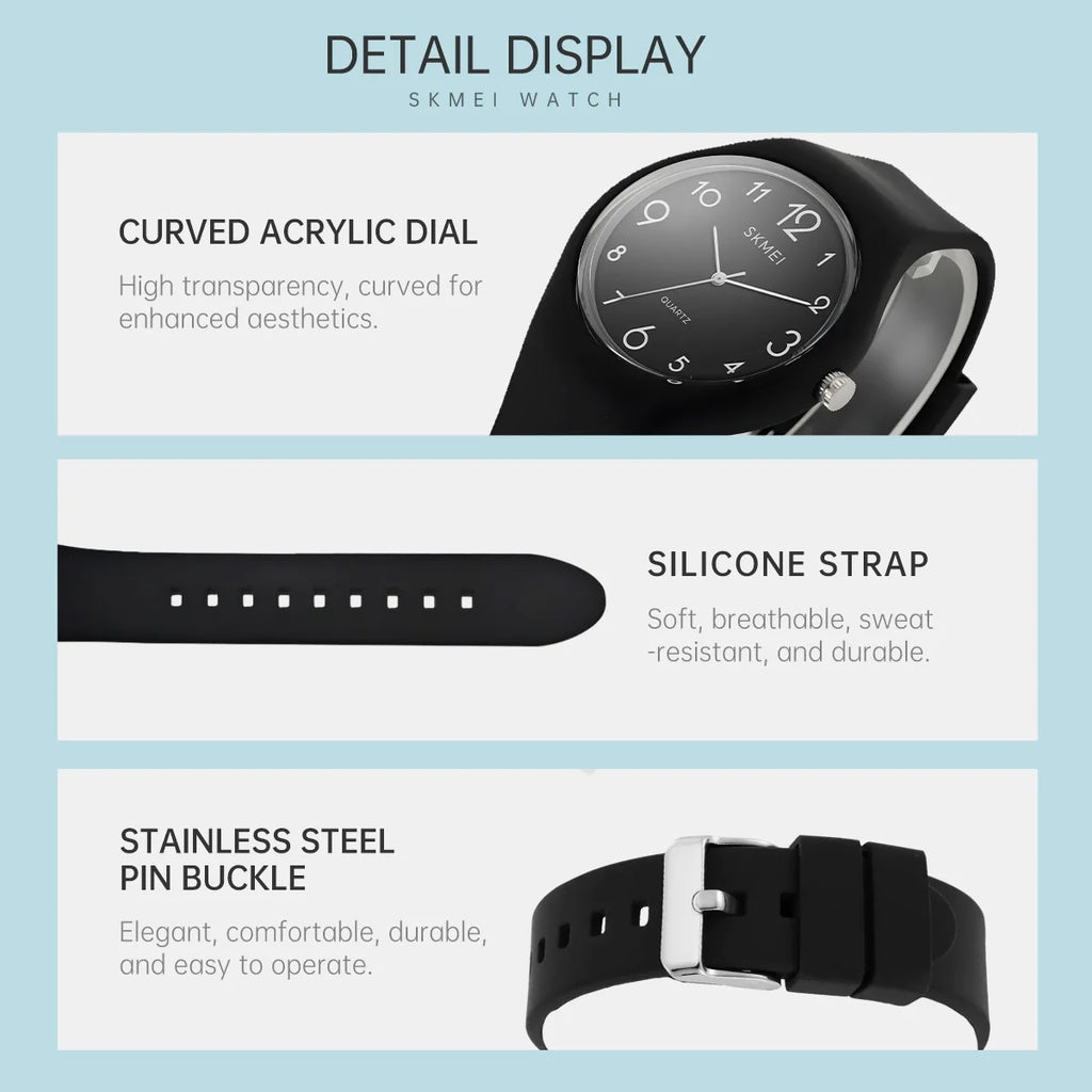 SKMEI 7091 Cool Waterproof Kids Quartz Wristwatch For Students Outdoor Casual Creative Sport Children's Wtatch Relogio Infantil