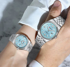 CURREN Couple Watches Waterproof Luminous Wristwatch for Lover Date Men‘s and Women's Wristwatch Simple Fashion