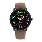 Women Watches Fashion Casual Big Number Analog Watches for Woman Leather Band Ladies Quartz Wristwatches relogio feminino