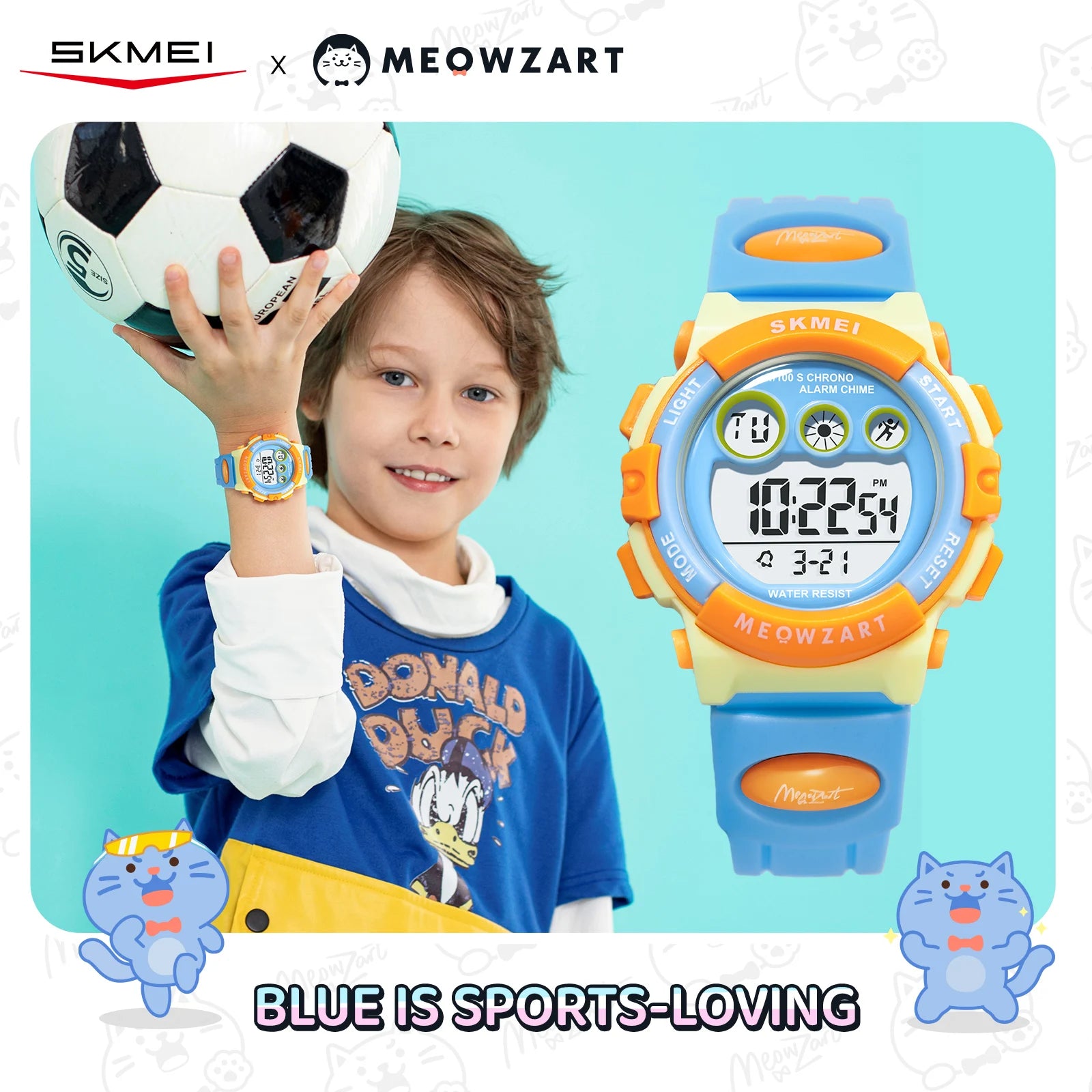 SKMEI Wristwatch For Boys Girl 5Bar Waterproof Kidss Children's Watch Luminous Display Sports Electronics Watch Relogio Infantil