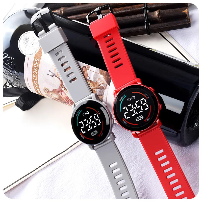 Girls Watch 30m Waterproof Girl Cute Kids Watches Clock Digital LED Children Electronic Watches Kids Wristwatch montre enfant