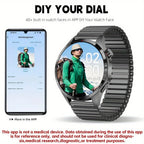 Smart Watch, 1.5-inch Touch Screen, Stylish Elastic Strap, Sports Tracking, with Call Reminder/Message Reminder/Alarm Reminder