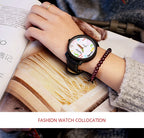 Women Watches Fashion Casual Big Number Analog Watches for Woman Leather Band Ladies Quartz Wristwatches relogio feminino