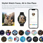 Smart Watch, 1.5-inch Touch Screen, Stylish Elastic Strap, Sports Tracking, with Call Reminder/Message Reminder/Alarm Reminder