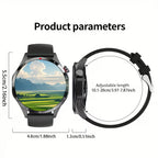 Smart Watch, 1.5-inch Touch Screen, Stylish Elastic Strap, Sports Tracking, with Call Reminder/Message Reminder/Alarm Reminder