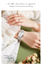 OLEVS 9998 Couple Watch Luxury Men Women Quartz Watch Dual Calendar Clock Waterproof Men's Women's Dating Couple Watch Set Gift