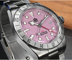 San Martin 39mm Luxury Couple Watches NH34 GMT 316L Stainless Steel Automatic Mechanical Men Watch Gift for boyfriend Sapphire