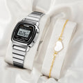 SKMEI Women Sports Watch Top Brands Luxury Waterproof Ladies Watches Small Dial Digital Wristwatch and Bracelet Relogio Feminino