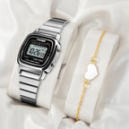 SKMEI Women Sports Watch Top Brands Luxury Waterproof Ladies Watches Small Dial Digital Wristwatch and Bracelet Relogio Feminino