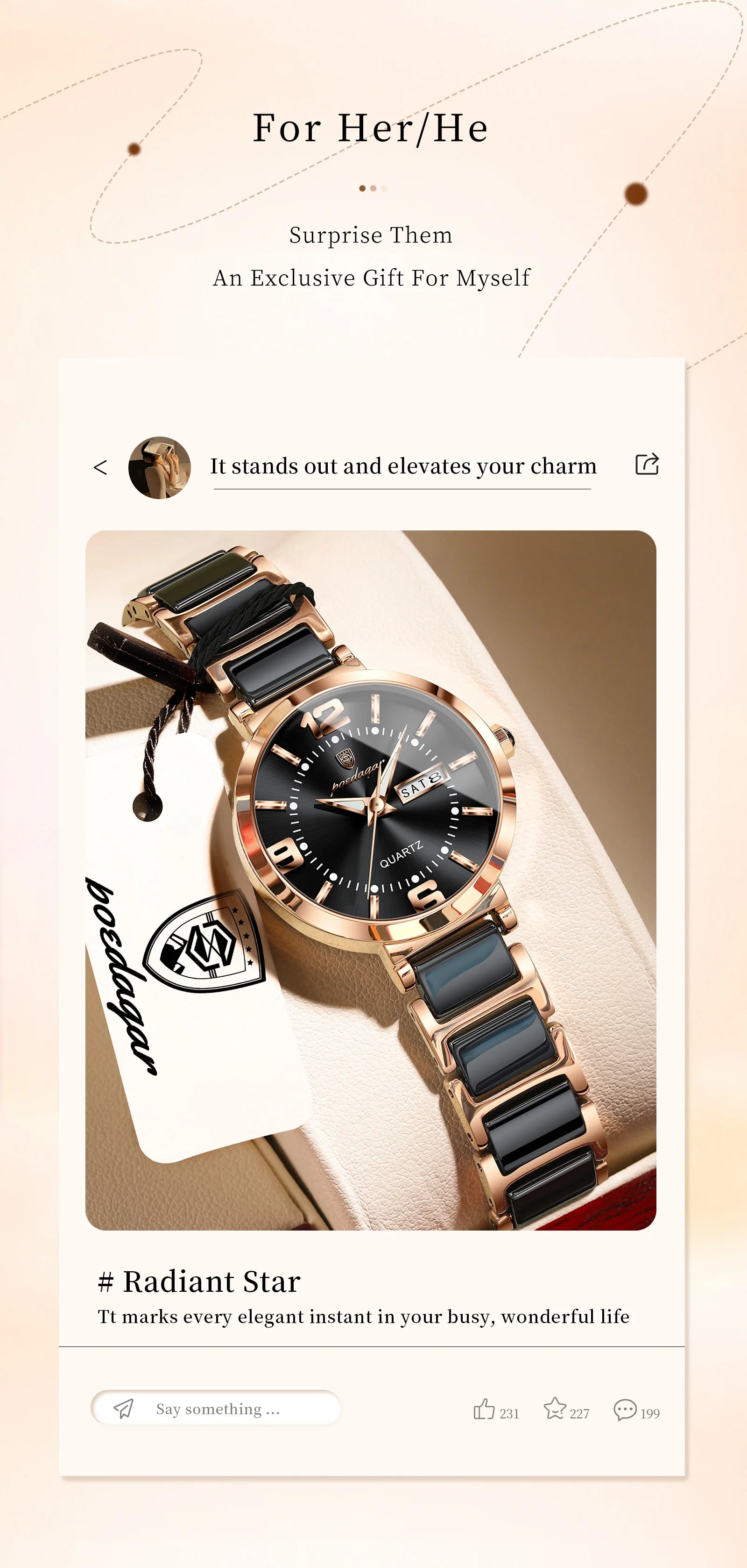 POEDAGAR Top Fashion Elegant Watch For Woman Week Date High Quality Waterproof Ladies Quartz Watch Stainless Steel Women Watches