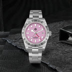 San Martin 39mm Luxury Couple Watches NH34 GMT 316L Stainless Steel Automatic Mechanical Men Watch Gift for boyfriend Sapphire