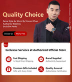 POEDAGAR Fashion Man Clock Dual Time Zone Display Waterproof Date Men Watch Sports Mesh Stainless Steel Men's Quartz Watches+Box