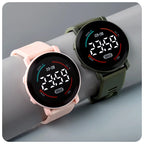 Girls Watch 30m Waterproof Girl Cute Kids Watches Clock Digital LED Children Electronic Watches Kids Wristwatch montre enfant